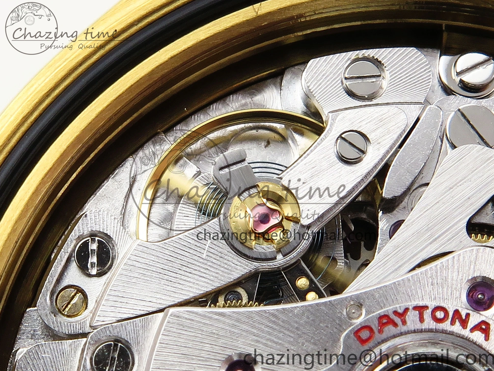 MiroTime 0117 Minimalist DAYTONA 116518 APSF 1:1 BEST EDITION WHITE DIAL ON OYSTERFLEX RUBBER STRAP SH 1781